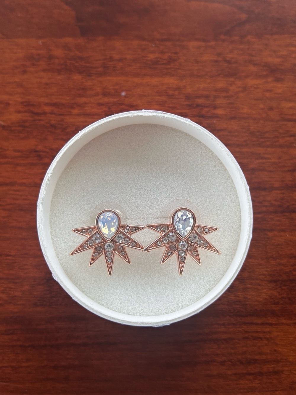 Bomb Party - Make A Wish Glam Box Moonstone Earrings